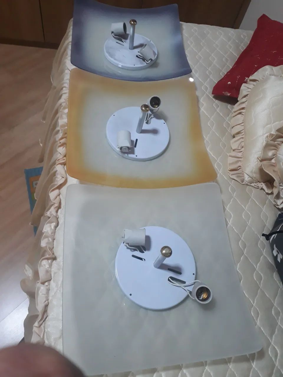 3 Luminárias de teto - Foto 2