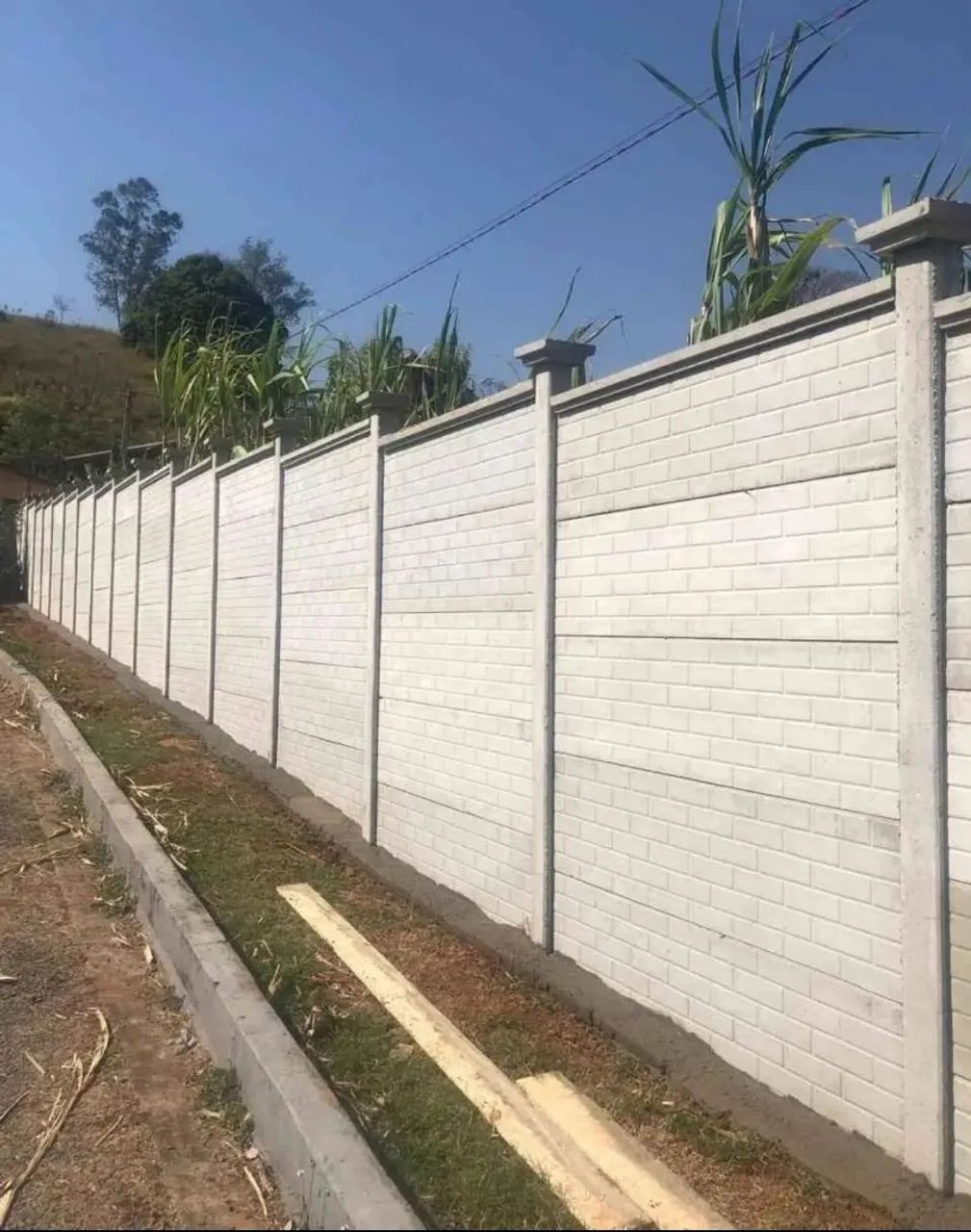 Muro Pré Moldado Imitando Tijolinho!!! - Foto 5