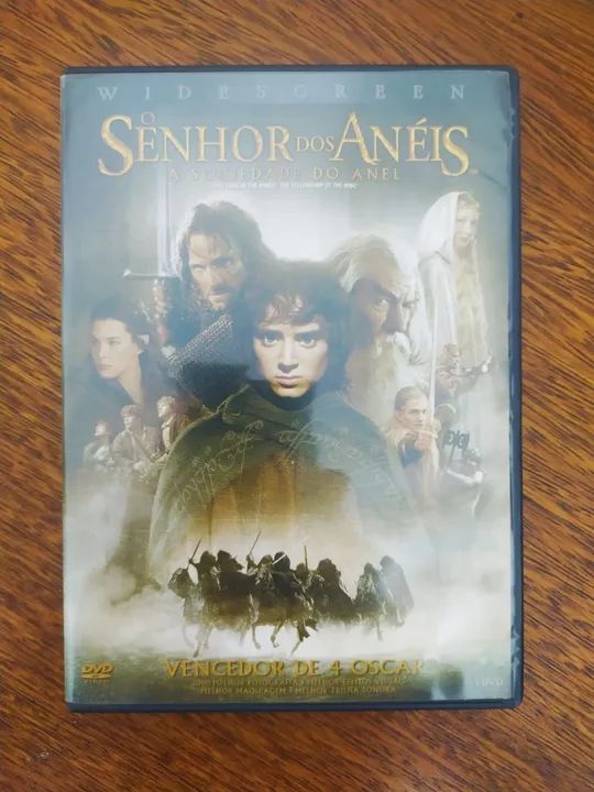 Dvd - O Senhor Dos Anéis A Sociedade Do Anel