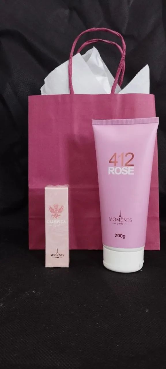 Kit Dia das Mães - cremes e perfumes  - Foto 4
