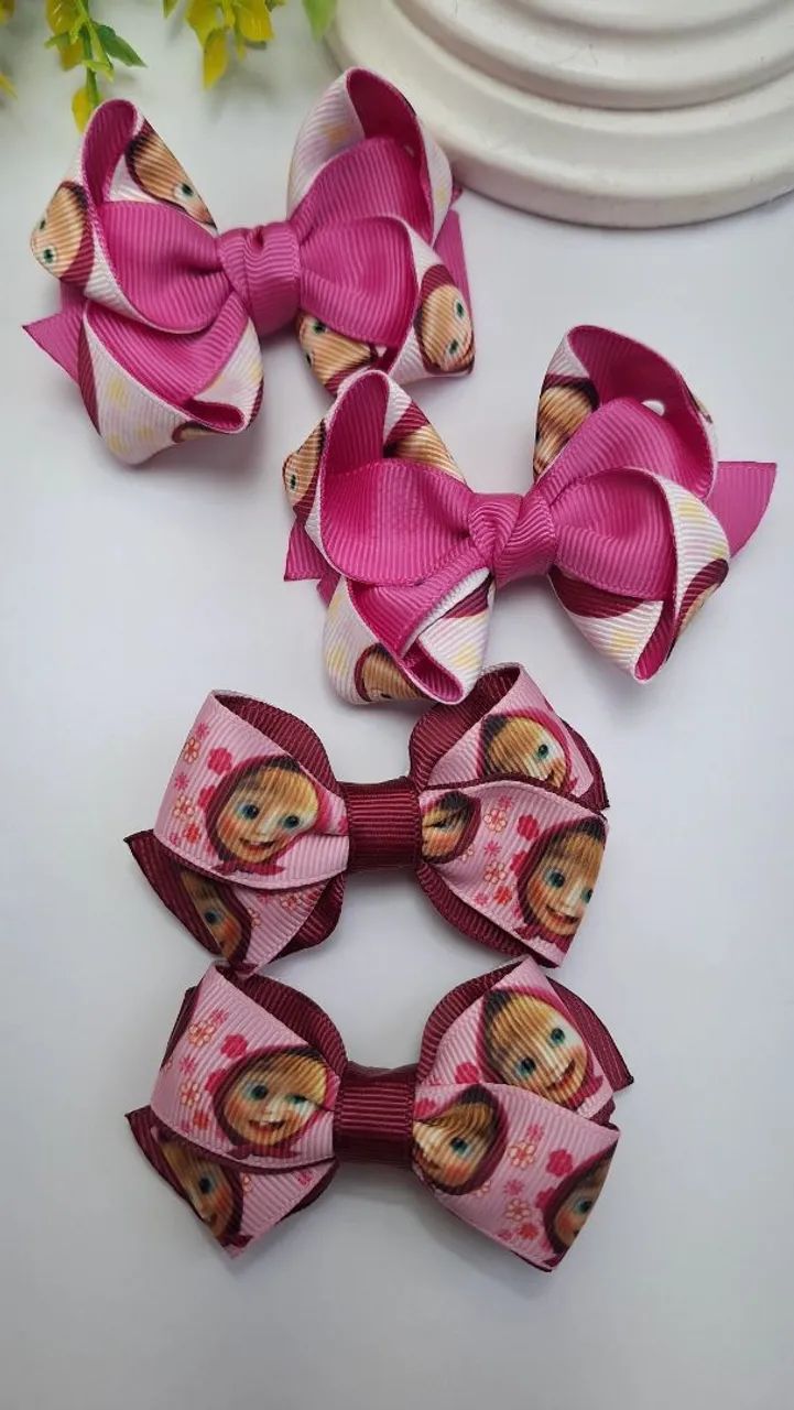 Laços de cabelo infantis - diversos modelos e cores - Foto 3