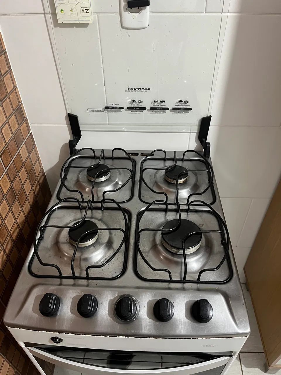 Fogão Brastemp Clean 4 Bocas - Foto 2