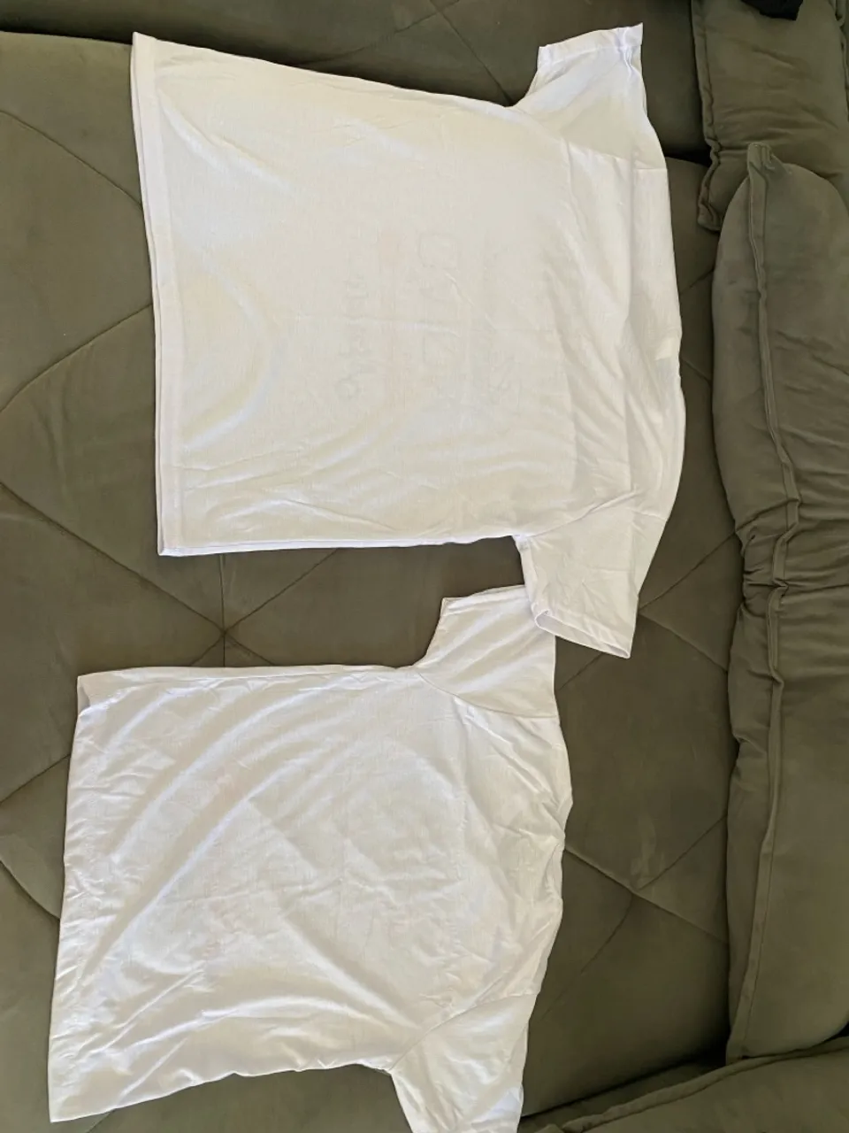 Camisetas Brancas - Kit com 2