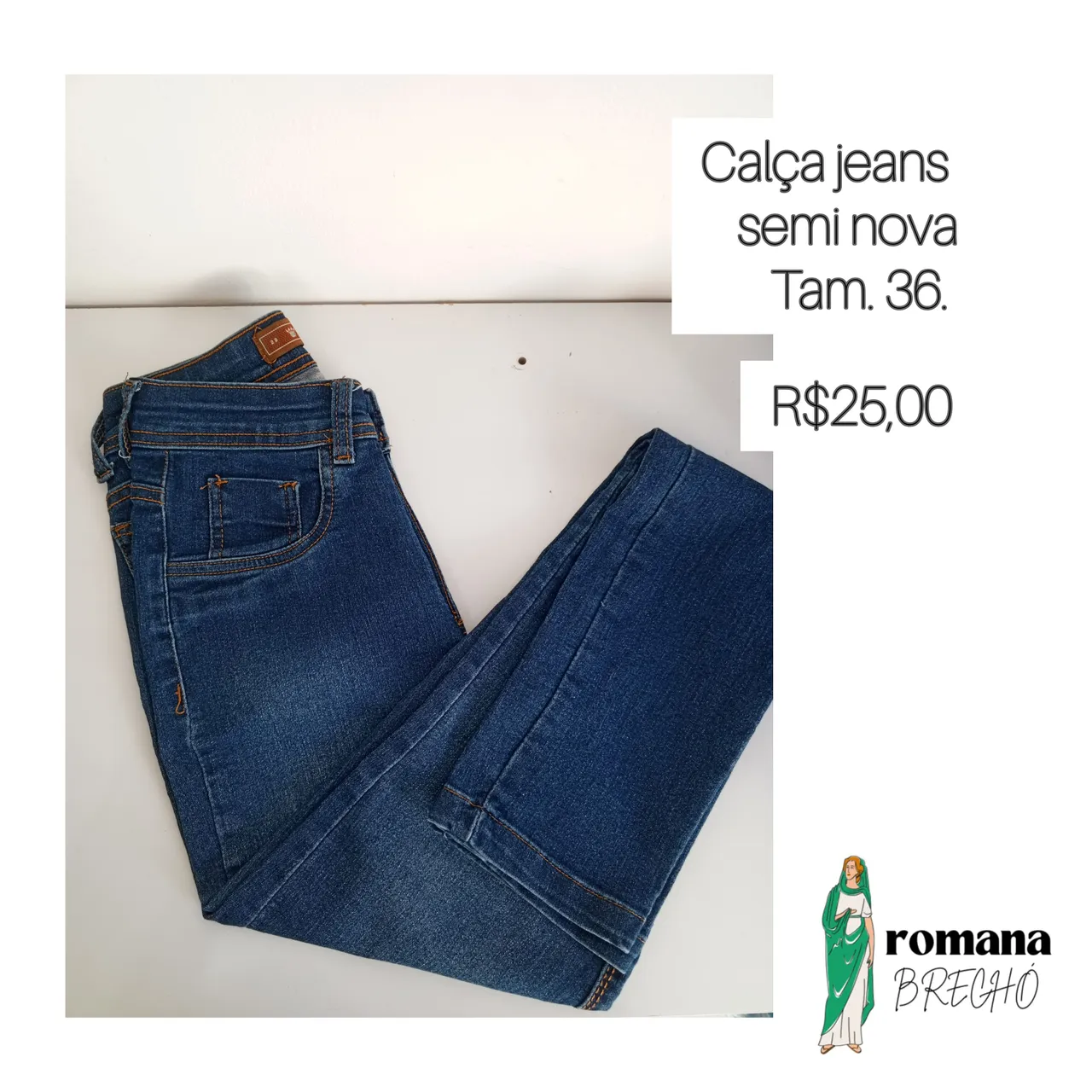 Calça jeans semi nova