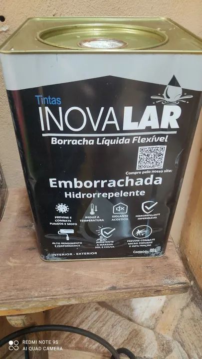 Tinta Emborrachada InovaLar Ótimo Valor  - Foto 3