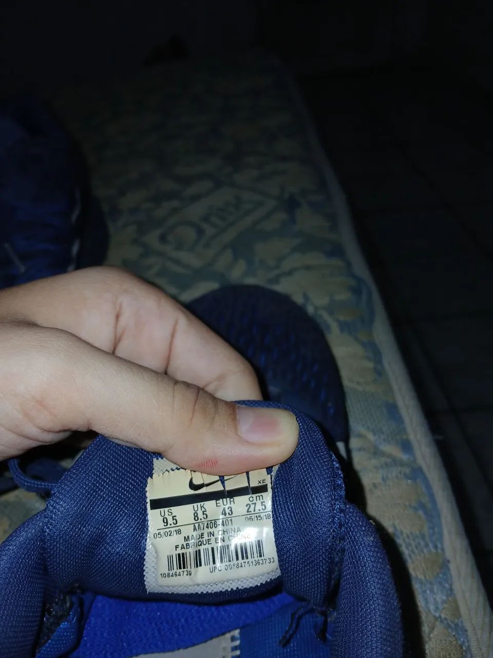 Tênis Nike Masculino Azul - Foto 4