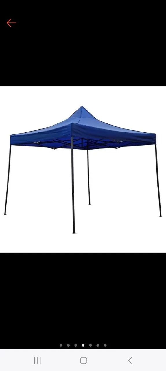 Tenda sanfonada 3x3m sem uso retirada ceilandiasul- Perfeita para Eventos! 98564.9666
