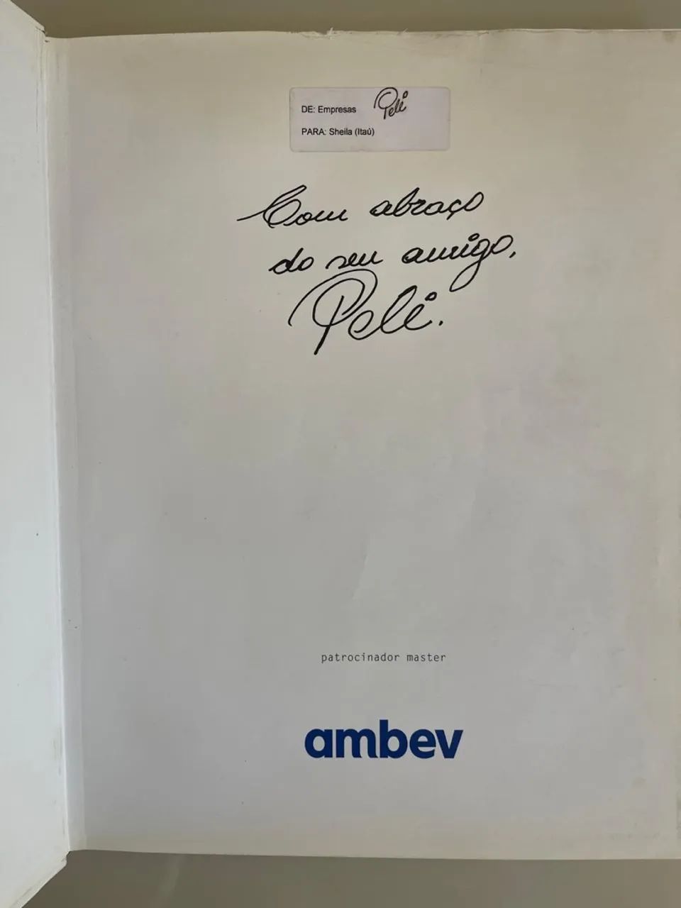 Biografia do Pelé Autografada! Um sonho!!  - Foto 2