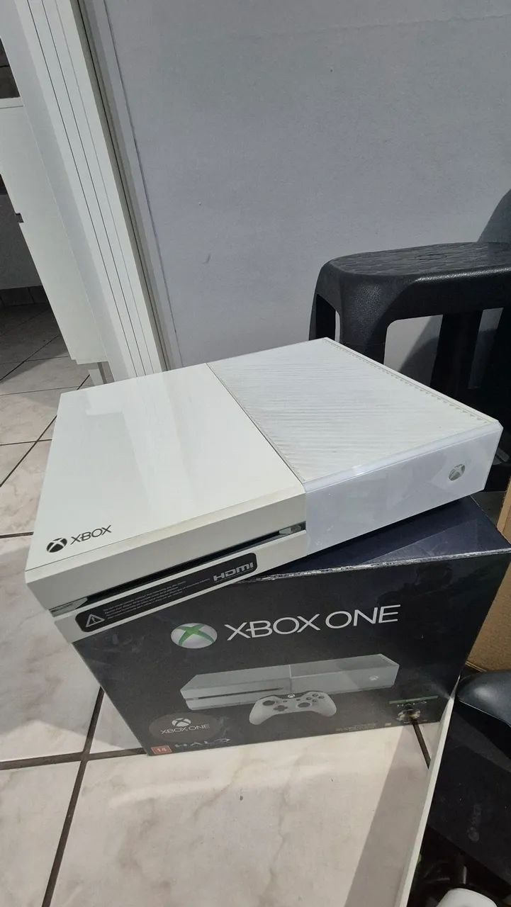 Xbox One White com caixa completo  - Foto 2