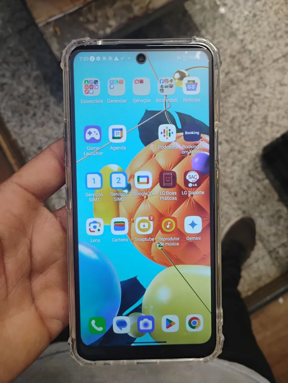 Vendo ou troco LG k62+