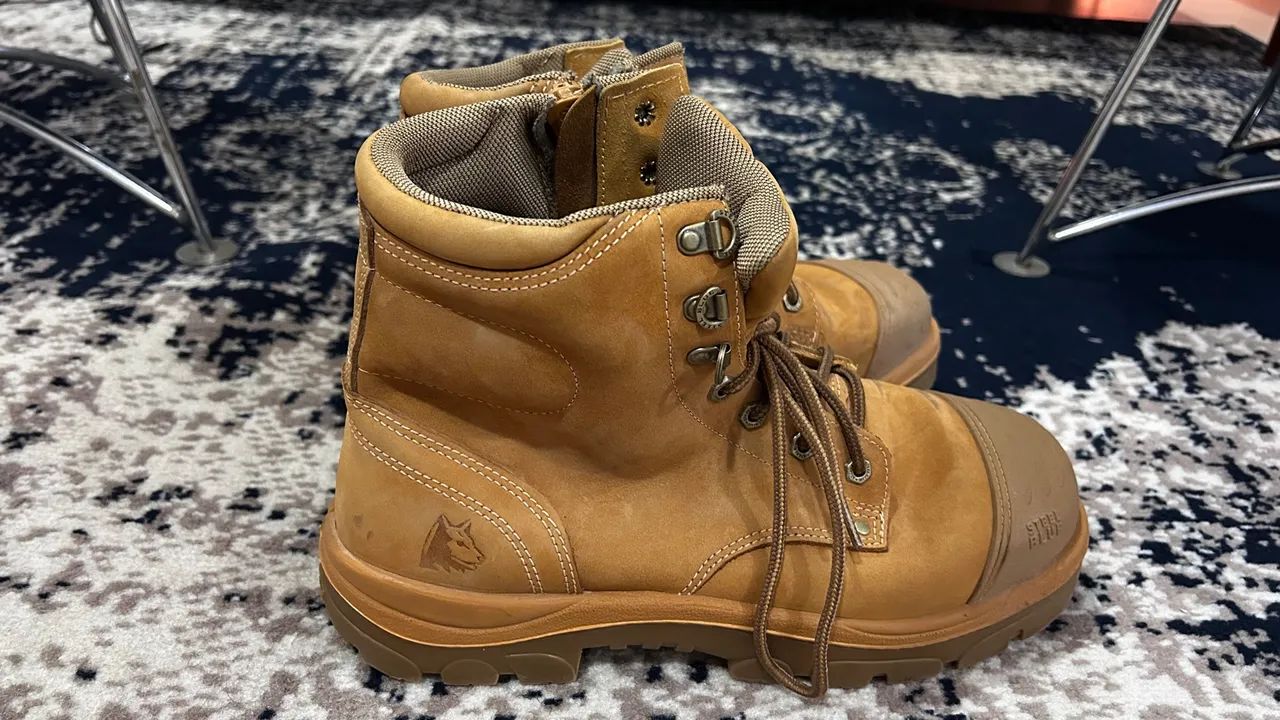 Bota steel blue da AUSTRALIA com bico de ferro - Foto 4