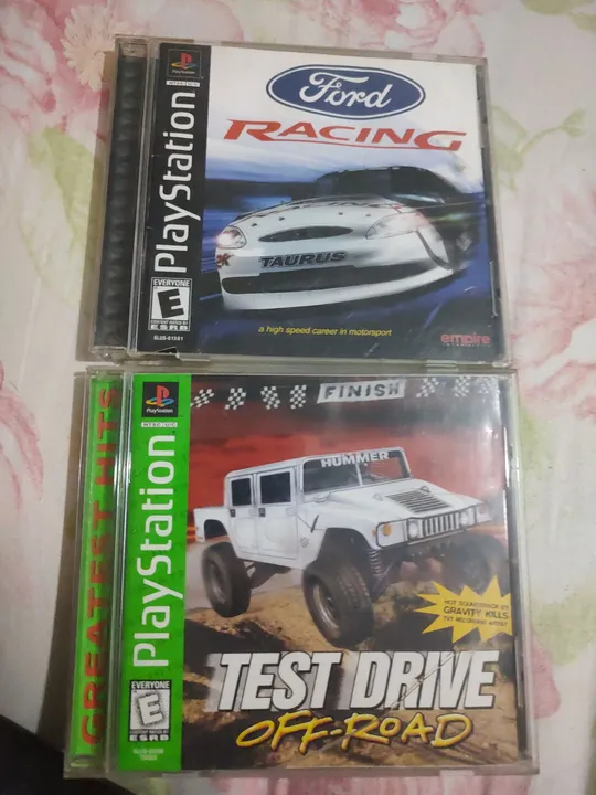 Ford Racing e Test Drive Off-Road - PS1 original