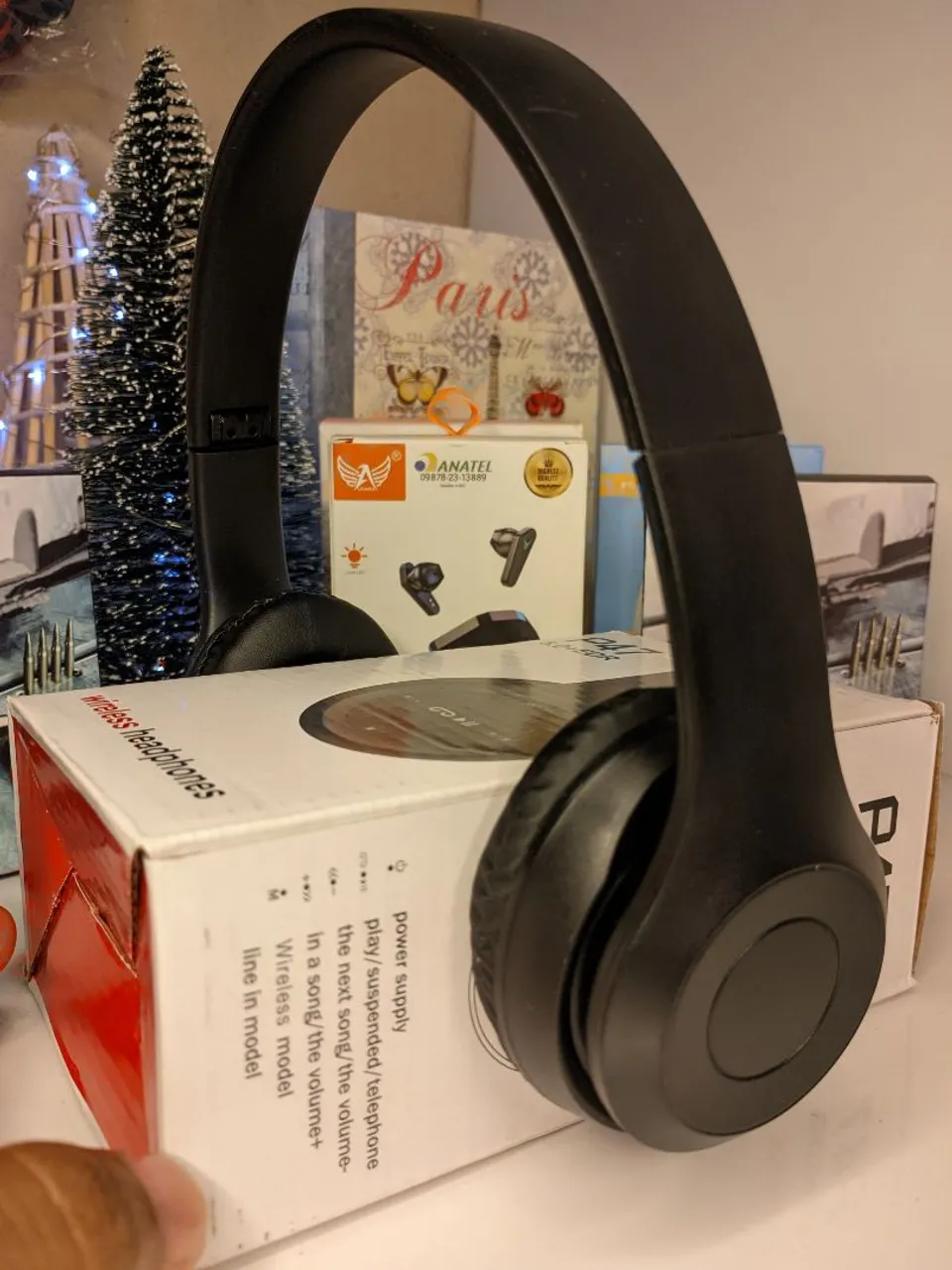 Fone de Ouvido Bluetooth Sem Fio