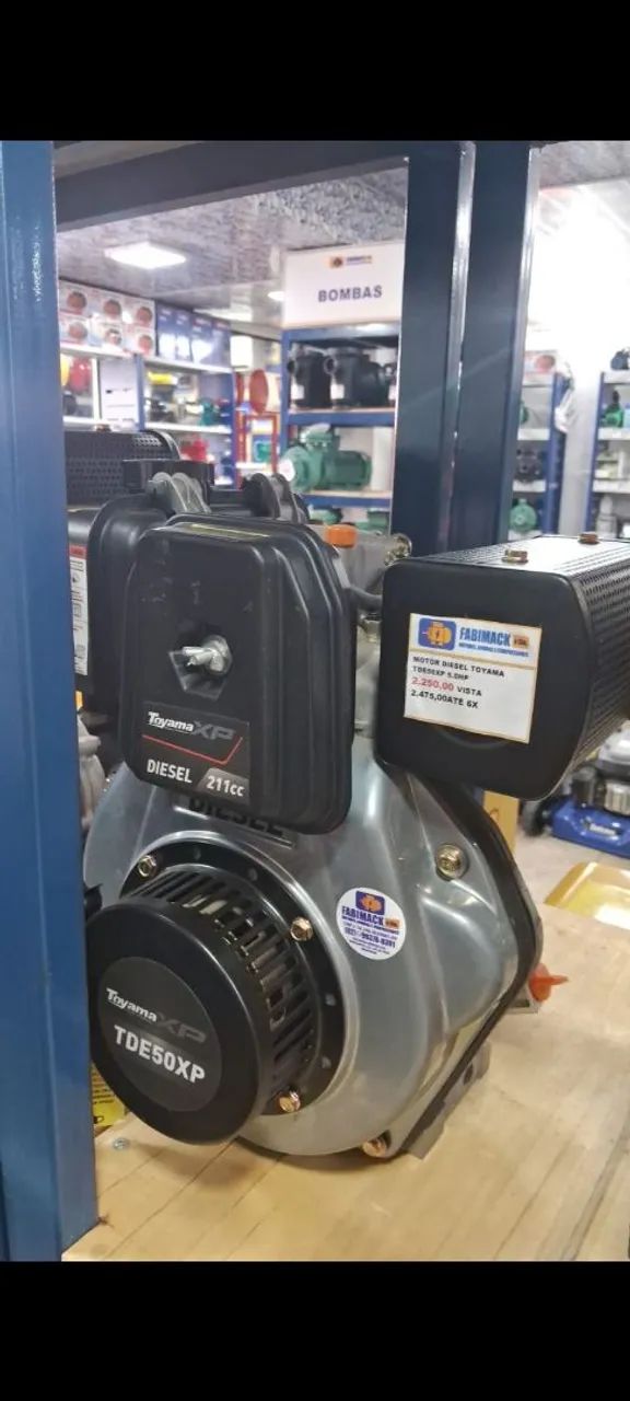 MOTOR A DIESEL 5CV P/MANUAL TOYAMA - Foto 2