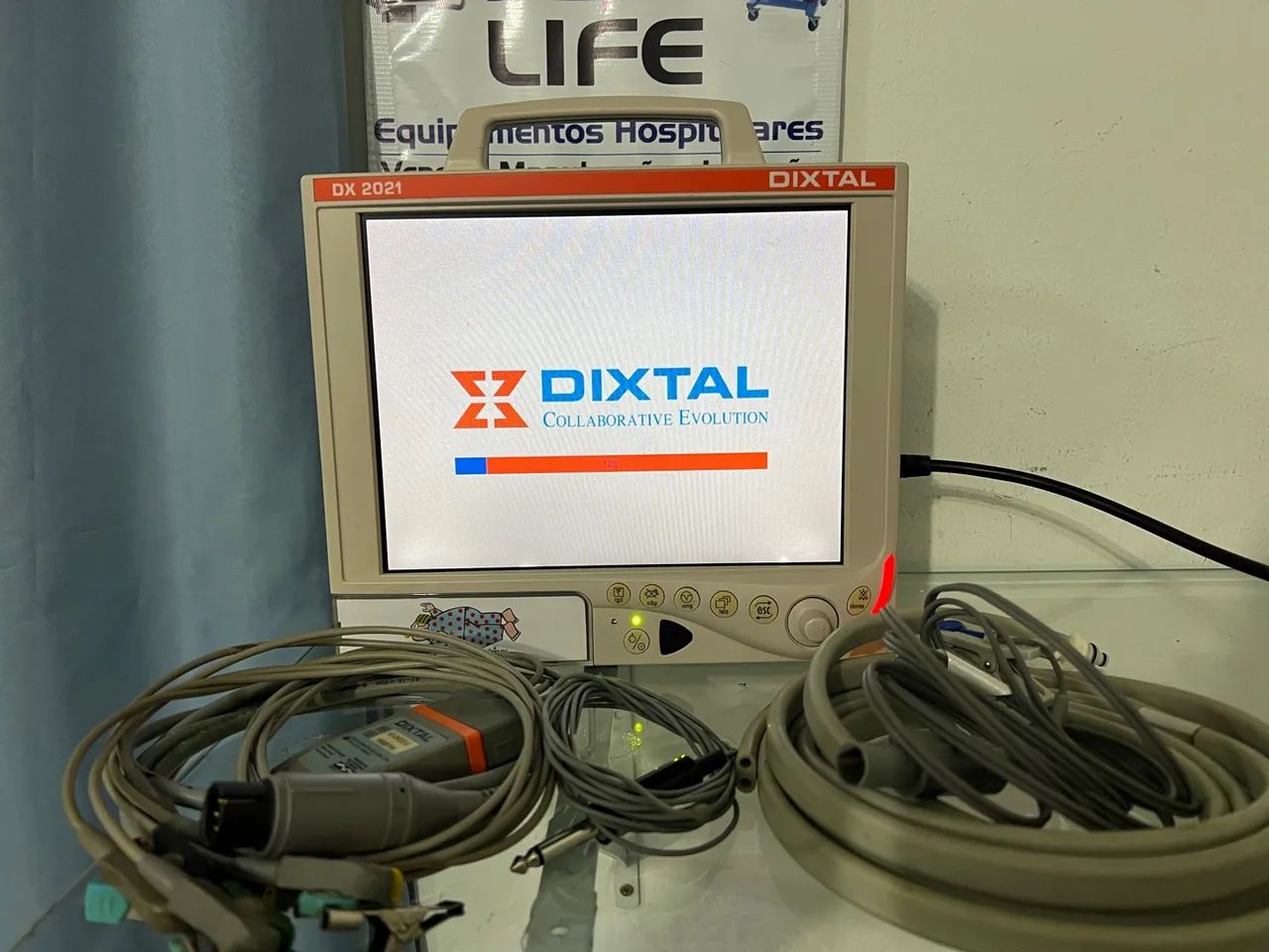 Monitor multiparametro Dixtal DX 2021 opcional de capnografia e ibp  - Foto 2