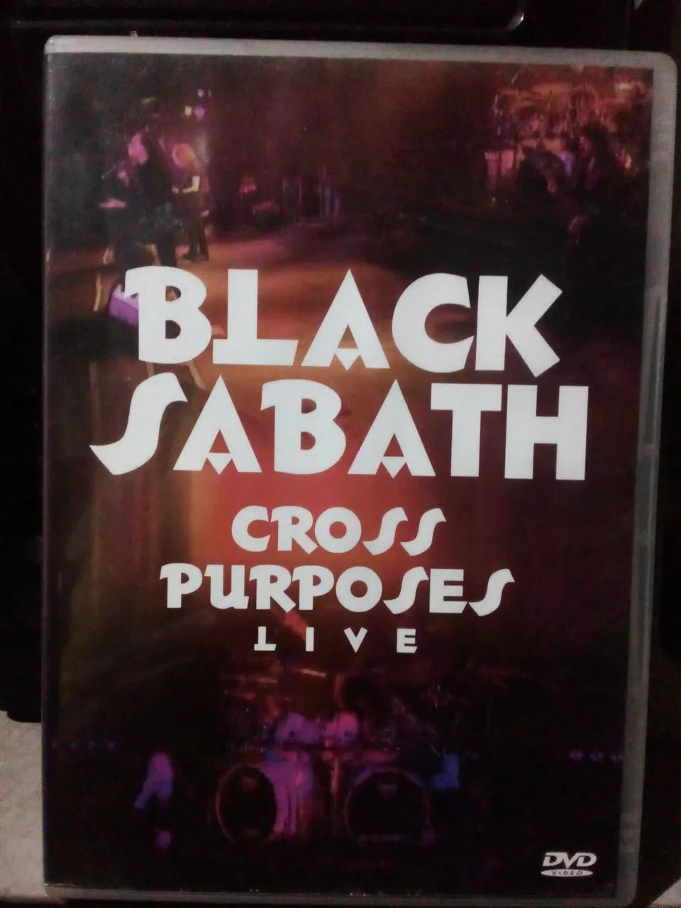 Black Sabbath - Cross Purposes Live DVD Gema BR novíssimo! - CDs