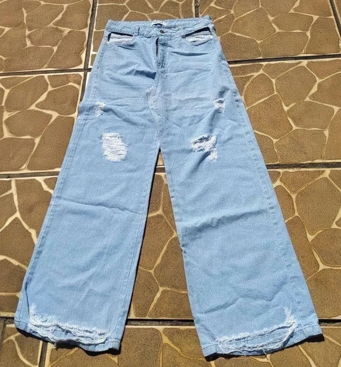 CALCA JEANS FEMININA 