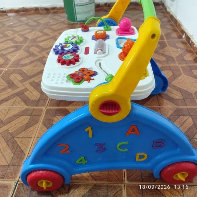 Mesa carrinho atividade bebe - Foto 4