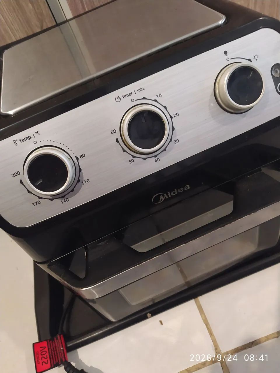 Air frayer Midea oven 12l - Foto 2