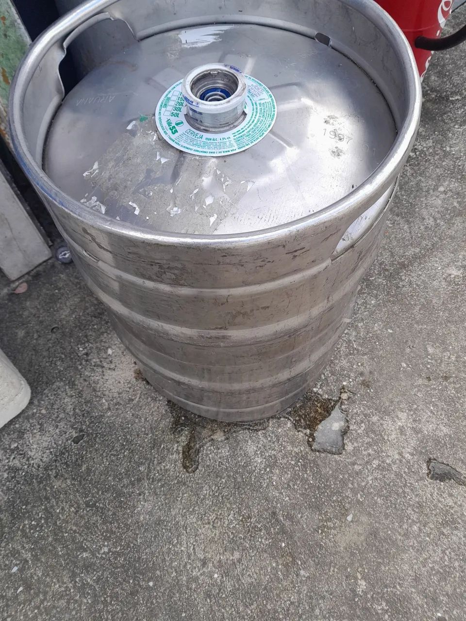 VENDO  BARRIL DE CHOPP  VAZIO DE 50 LITROS  - Foto 3
