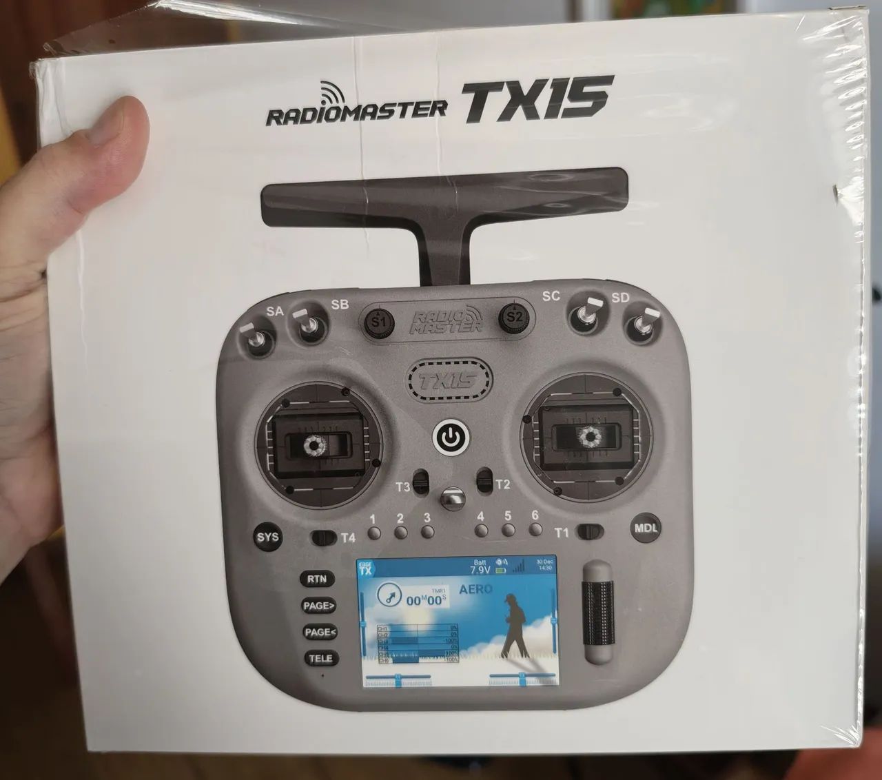 Radiomaster TX15 Max ELRS dourado - Foto 3