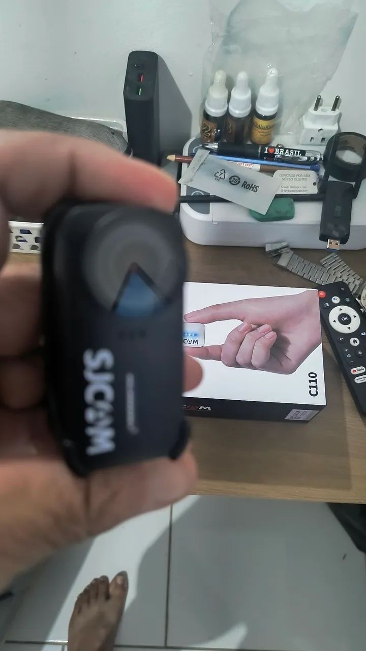 Mini camera MotoVlog sjcan c110 - Foto 2