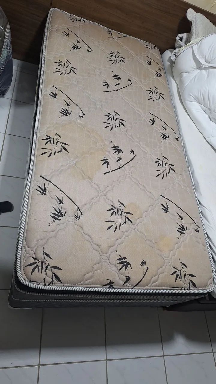 Cama Solteiro 88x190 Nature Bambu - Molas