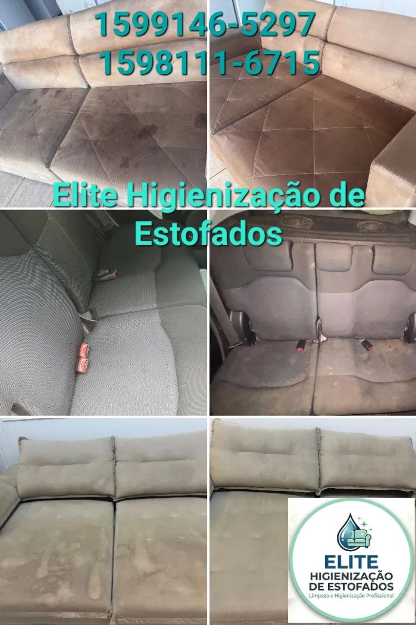 Higienização e Limpeza Profissional de Sofás, Colchões e Estofados - Foto 5