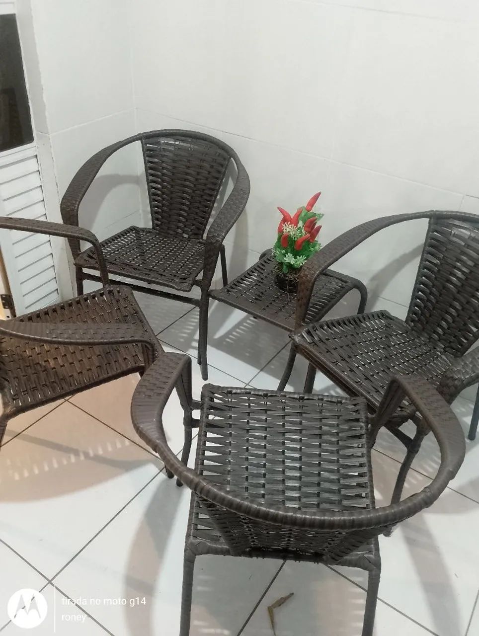 Conjunto de terraço 