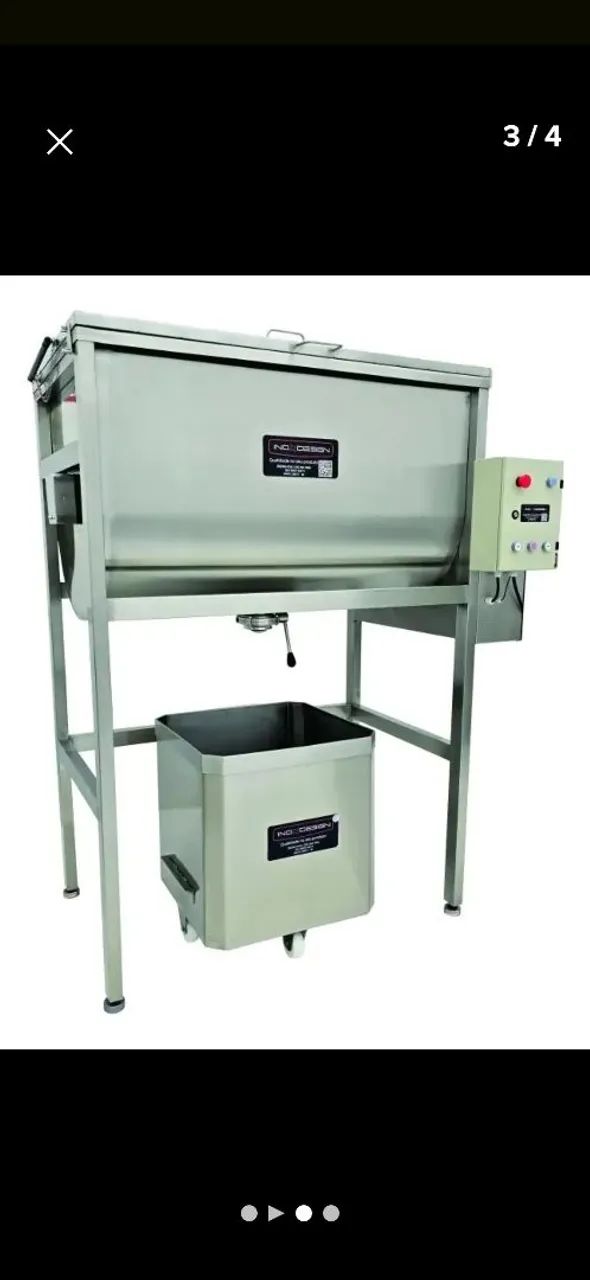 Misturador inox 300kg cosméticos  - Foto 2