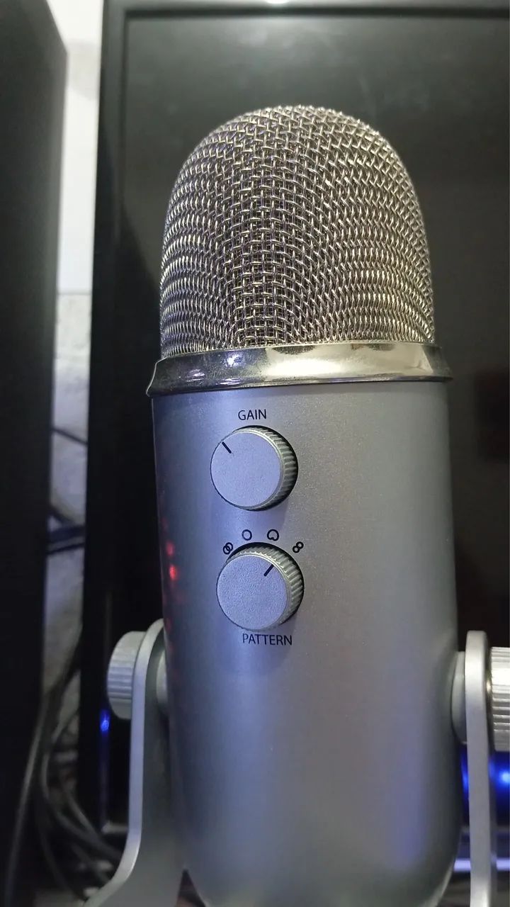 Microfone condensador - Blue Yeti - Foto 2
