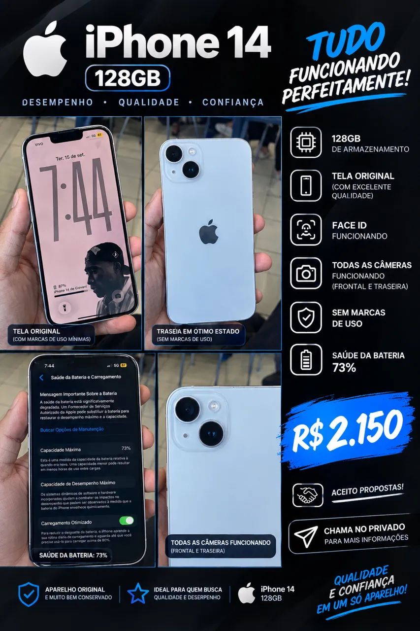IPHONE 14 128 GB