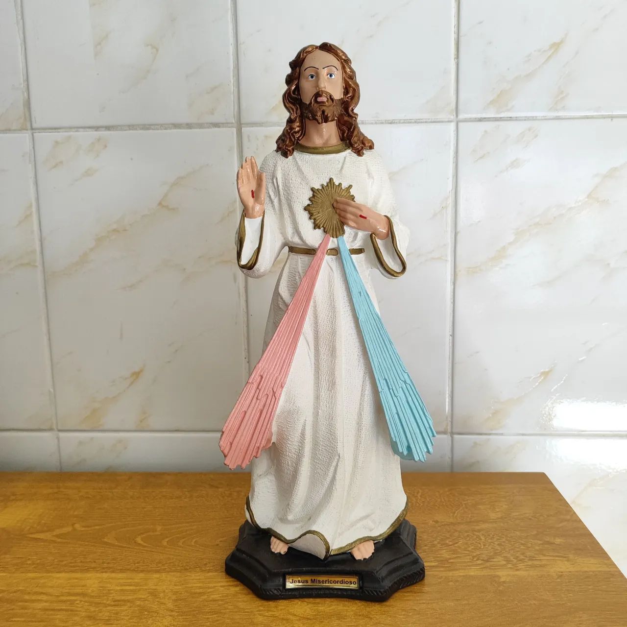 Imagem emborrachada de Jesus Misericordioso  - Foto 4