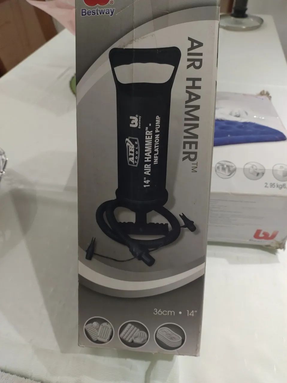 Colchão Inflável + Bomba de Ar - Foto 2