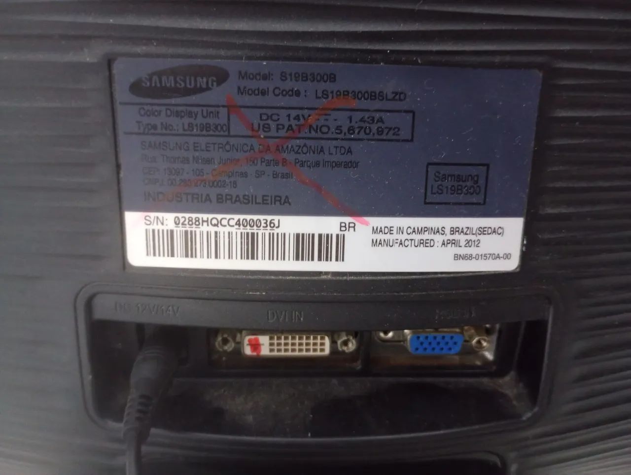 Monitor Samsung s19b300 - Foto 2