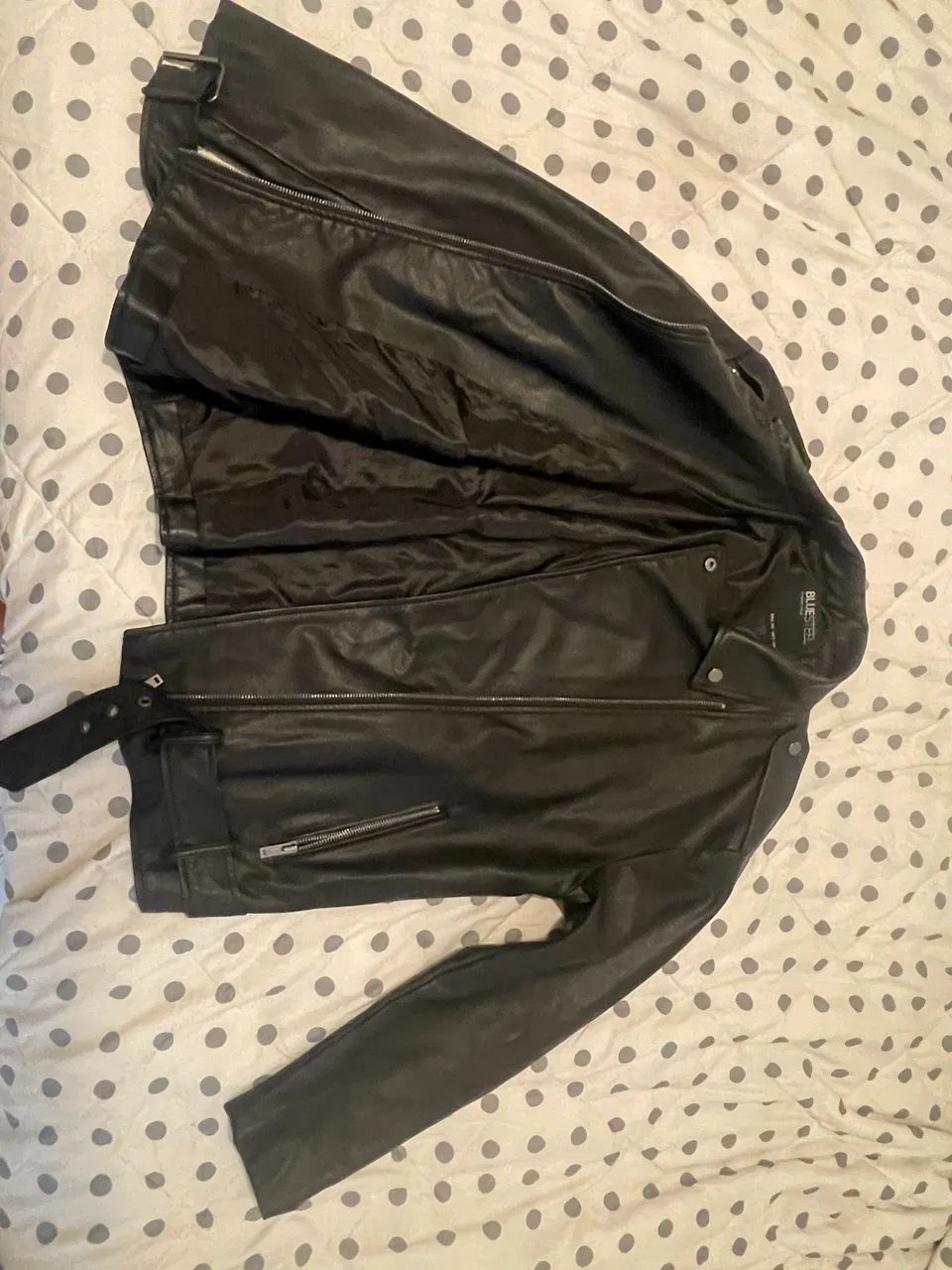 Jaqueta estilo motociclista