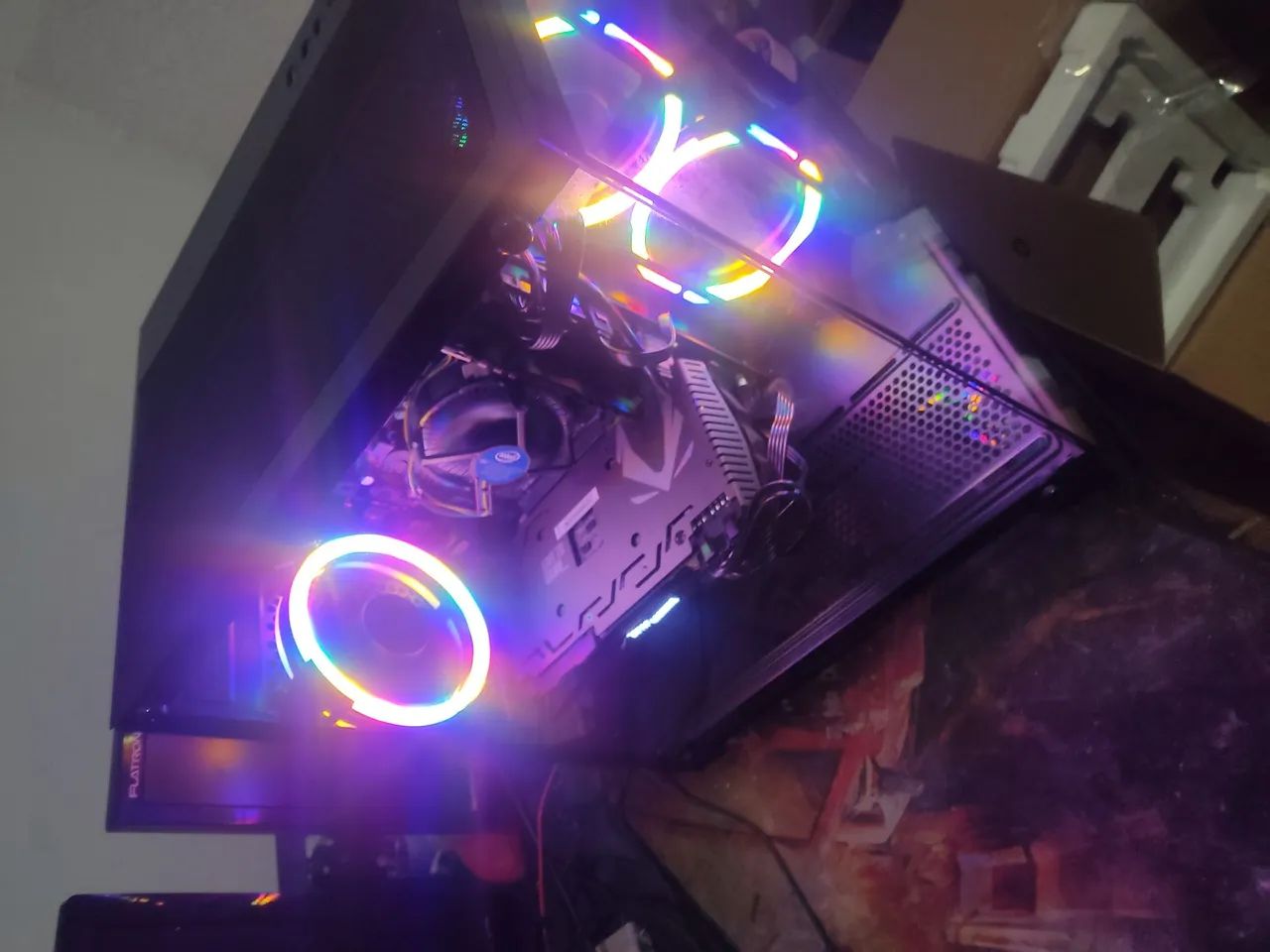 Pc gamer Ryzen 5 5500 + RTX RODA TUDO NO ULTRA  - Foto 5