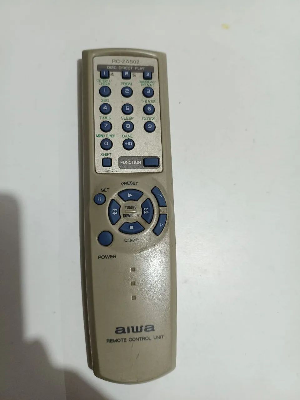 Controle do micro system da Aiwa  - Foto 4