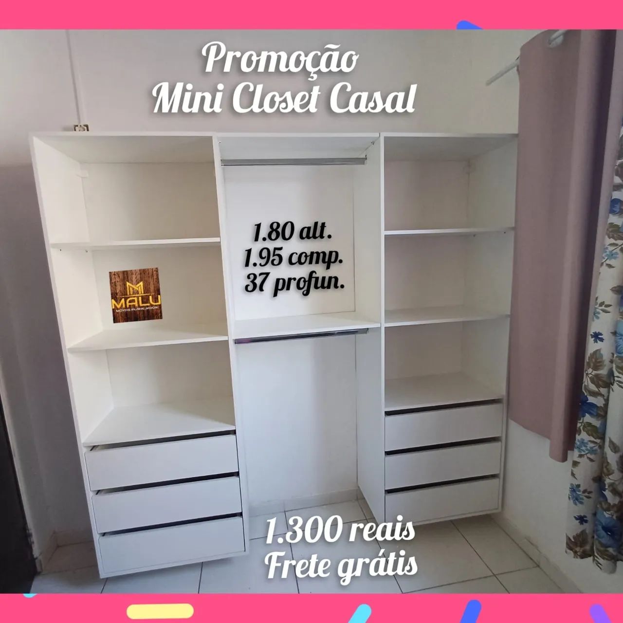 Mini closet casal 