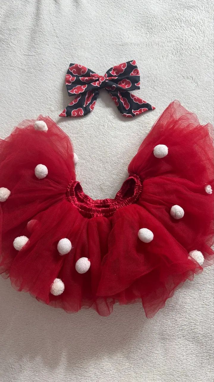 Saia tutu infantil 