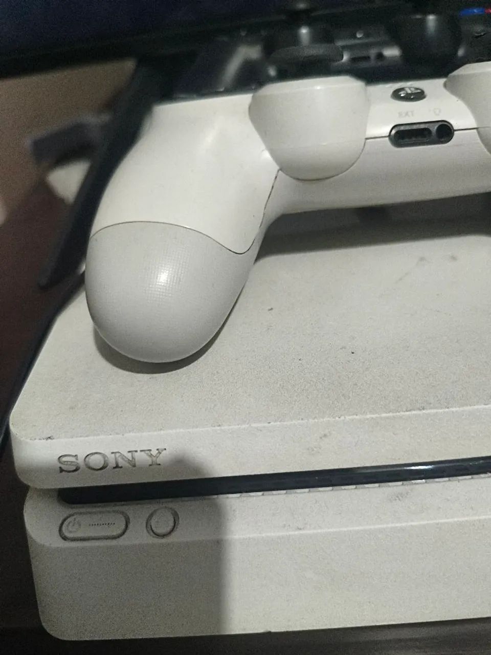 Playstation 4 japonês slim 500gb+ HD externo de 1TB+ um controle original outro paralelo  - Foto 3