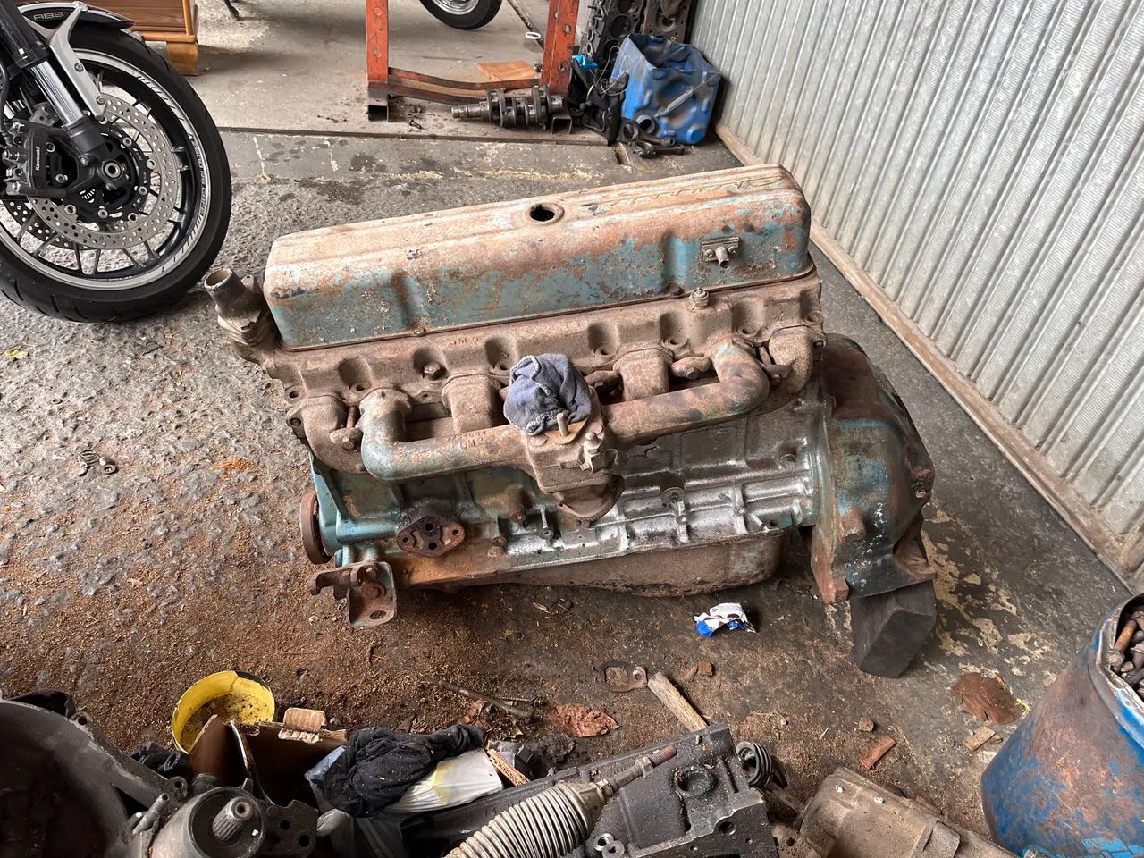 Motor Chevrolet Brasil 6 cilindros  - Foto 3