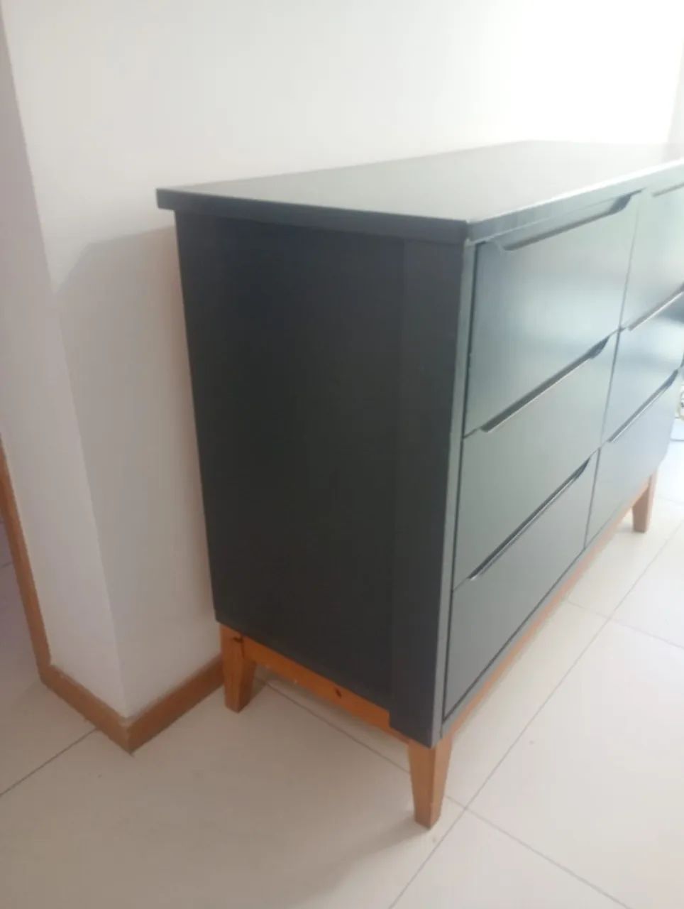 Cômoda estilo Retrô com 6 gavetas - Foto 2