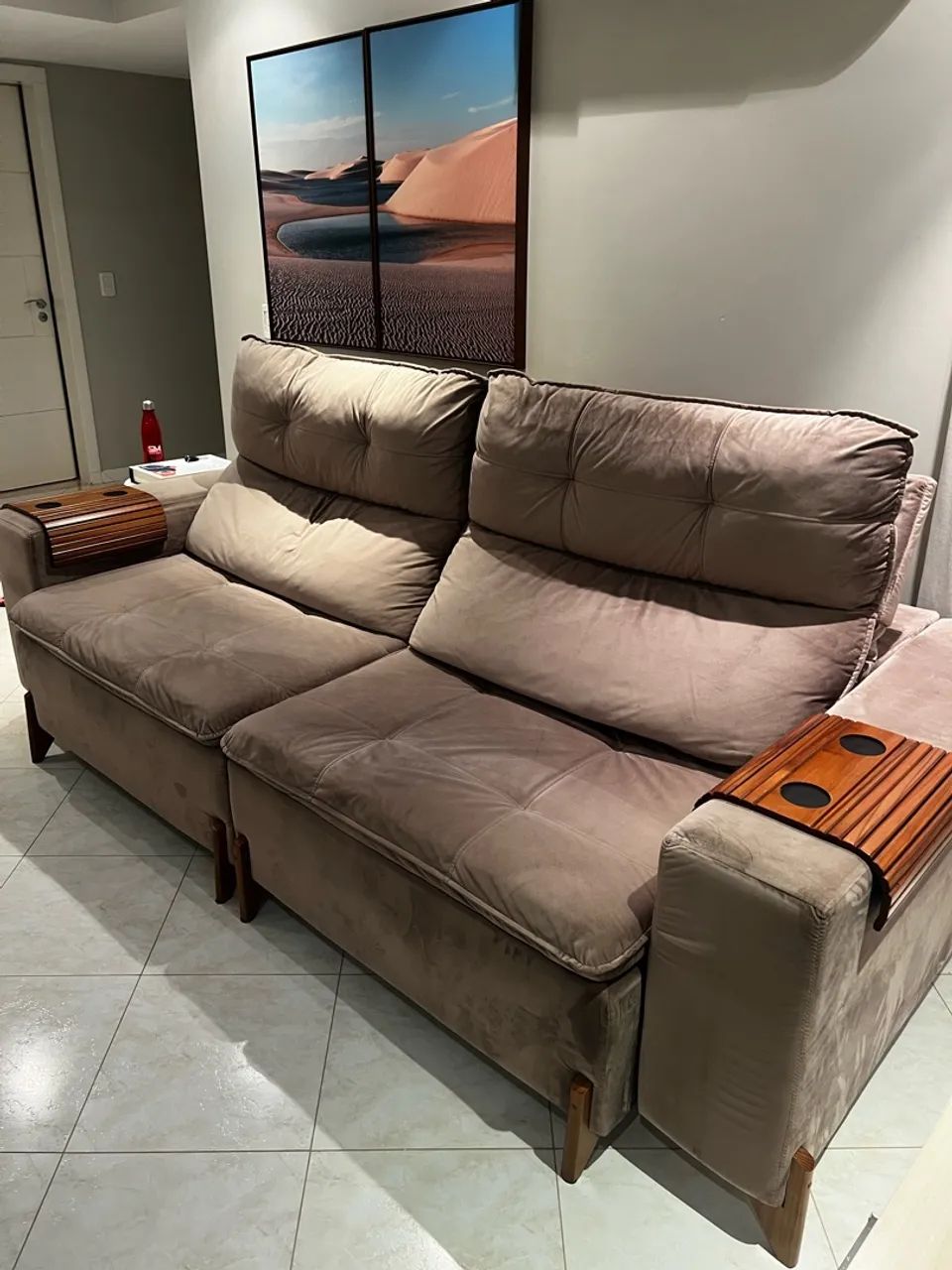 Sofá Cama Pouco Usado em Estado de Novo - Foto 2