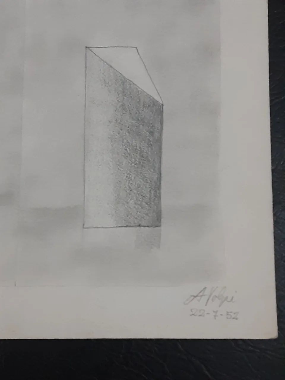 Desenho estudo grafite Volpi - Foto 2