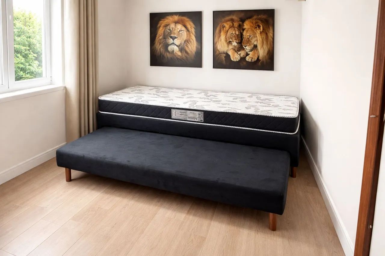 Bicama nova com colchão solteiro oferta especial hoje