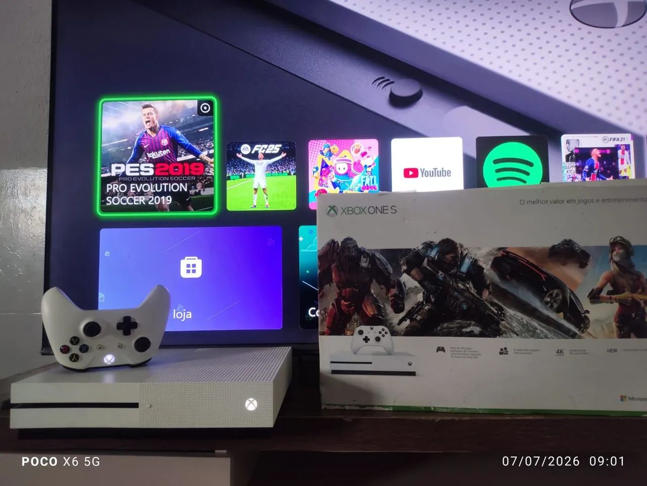 Xbox one s 1 tera 