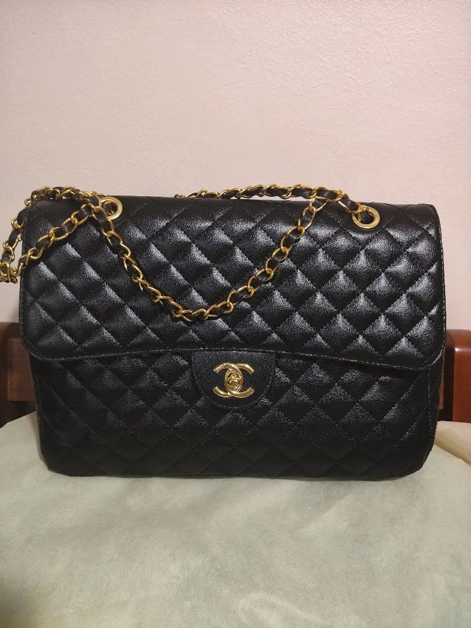 Bolsa preta matelasse  - Foto 2