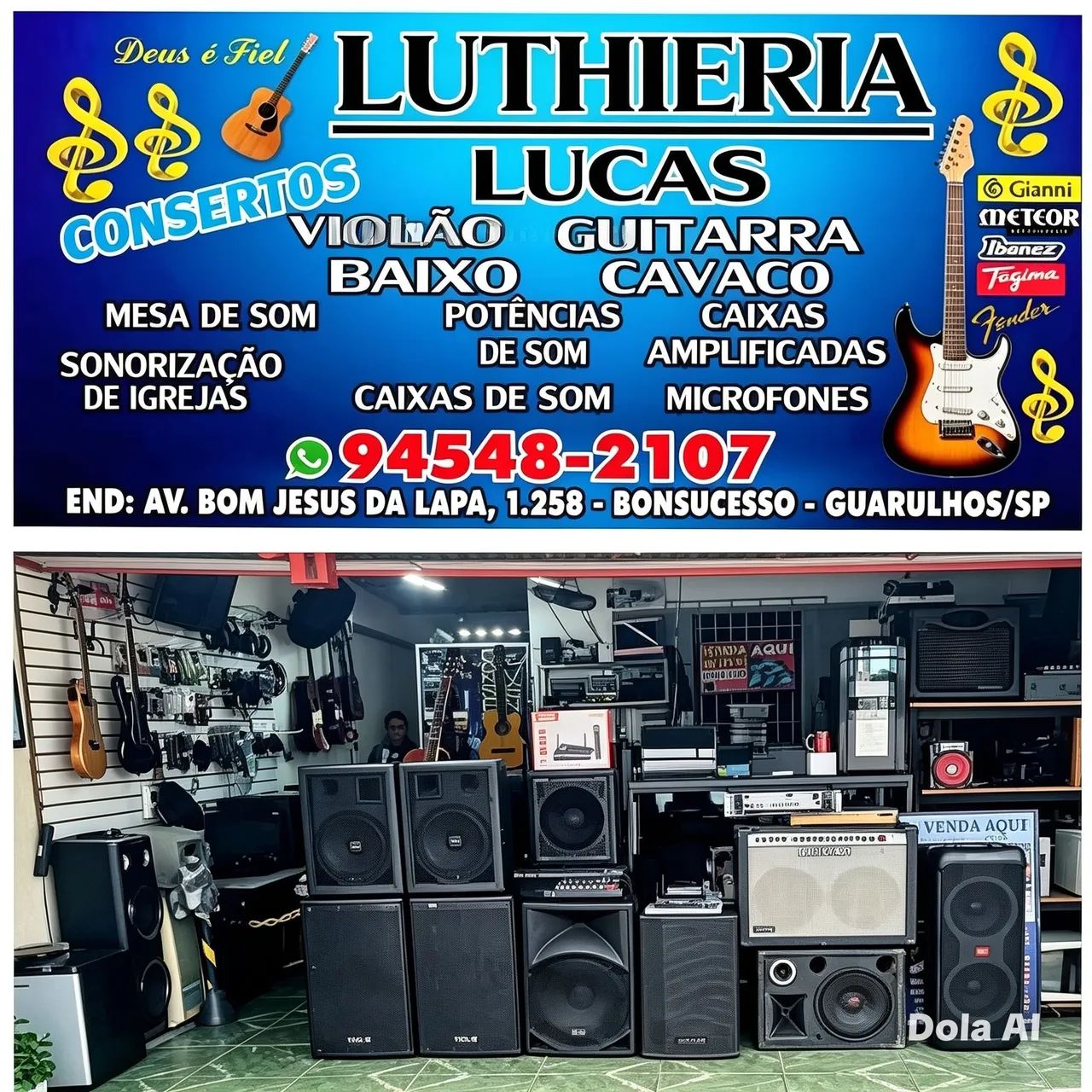 Cubo de Baixo Datrel Bass-100w - Foto 3