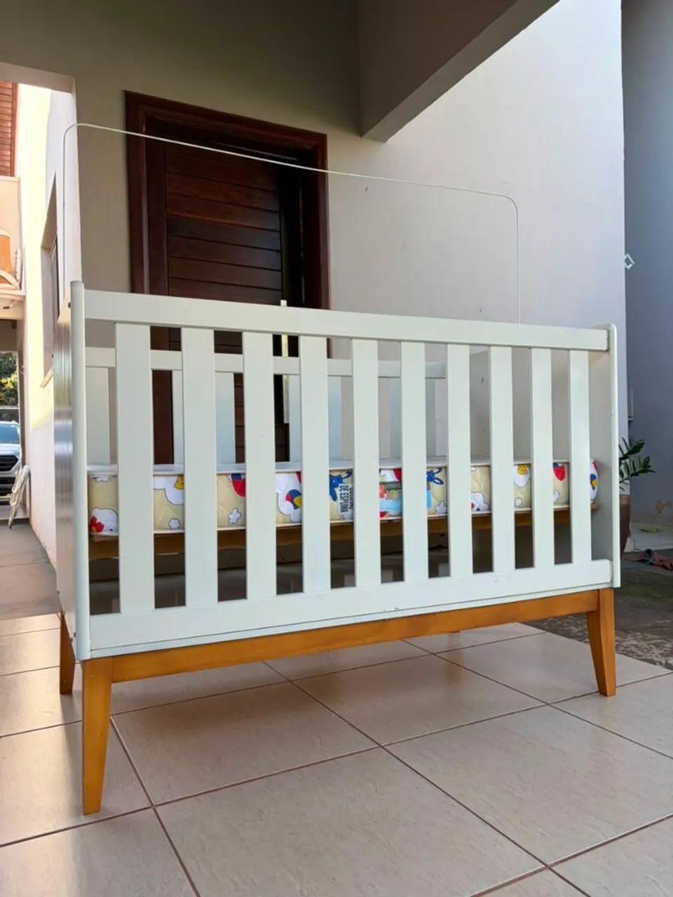 Berço infantil com colchão  - Foto 2